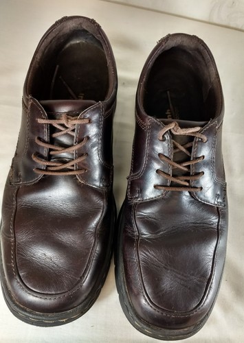 DUNHAM by NEW BALANCE Brown Leather Oxfords Shoes Mens US 10D - Picture 3 of 12