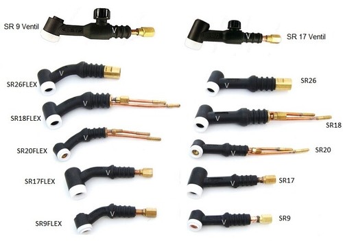 10 Bruciatore Per Saldatura Heat TIG 12 Pz Tazza Per Kit Gas WP-17/18 - Foto 2