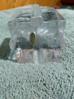 Vintage Silvestri Glass Birthday Gift Christmas Present Paperweight — photo 3