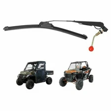 For Polaris Ranger 570 RZR 1000 Can Am X3 Manual Hand Operated Windshield Wiper