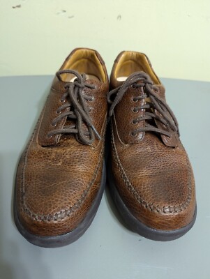 Dr. Comfort Stallion 8020 Men\'s 13 Brown Pebble Leather‎ Comfort Oxford Shoes Dr. Comfort Men main image 4