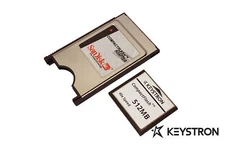 512MB Compactflash PC Card PCMCIA ATA Adapter for Janome Embroidery Machines