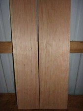 2 PC CHERRY BOARDS WOOD LUMBER KILN DRIED 3/4" THICK LOT 112H BOOK MATCHED FLAT
