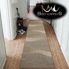 Runner Rugs SIZAL FLOORLUX waves modern Stairs Width 70,80,100,120cm extraLONG