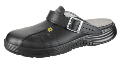 ABEBA OB SRC ESD Berufsschuhe x-light Clog schwarz Arbeitsschuhe 