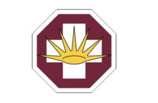 4" 8th medical brigade army bumper sticker decal usa made