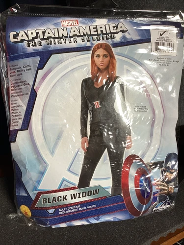 THE WINTER SOLDIER BLACK WIDOW COSTUME, SIZE SMALL. ⚠️ NO CUFFS/OrBELT. RUBIES 