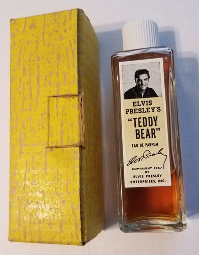 Elvis Presley - 1957 - Teddy Bear Perfume With Original Box - 第 1/2 張圖片