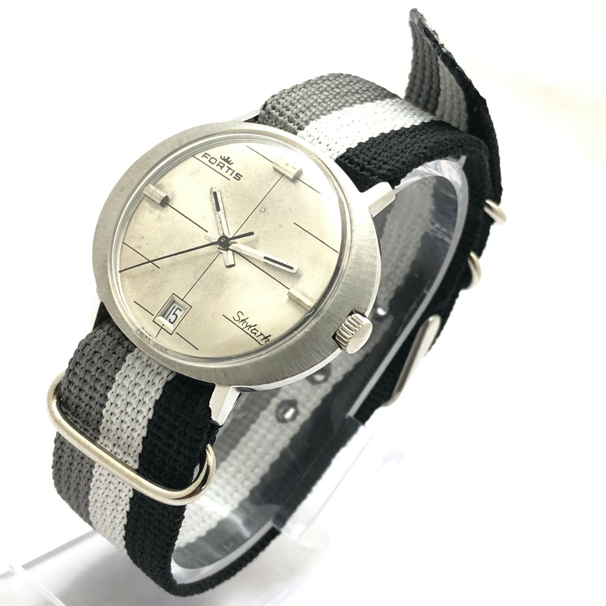 Cadran Et Aiguilles Fortis Skylark - Pour Montrer Homme Reconditionné, Pièces De Restauration