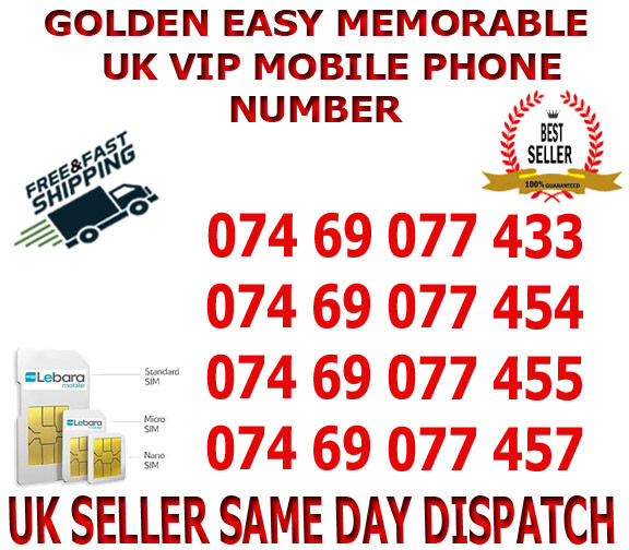 GOLDEN EASY MEMORABLE UK VIP MOBILE PHONE NUMBER/PLATINUM SIM GOLDEN EASY MEMORABLE UK VIP MOBILE PHONE NUMBER/PLATINUM SIM