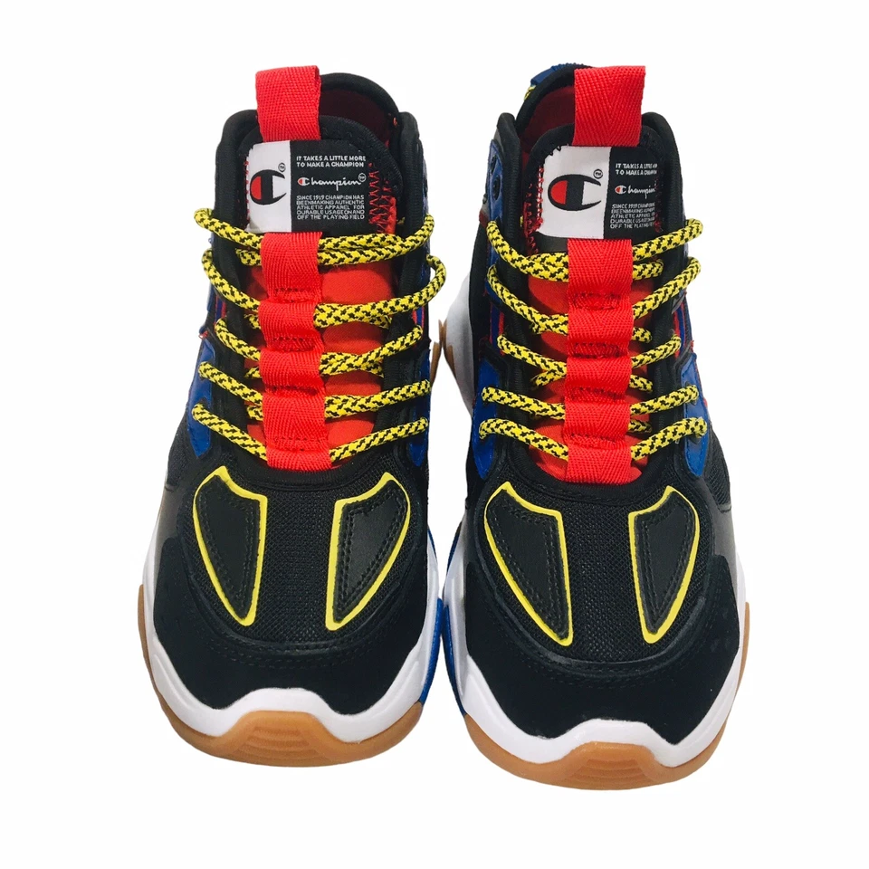 Champion Bromad Slice Negro/Multi Goma CP102252Y NUEVO EN CAJA Juvenil Talla 4 o Mujer Talla 5.5 Foto 4 de 4