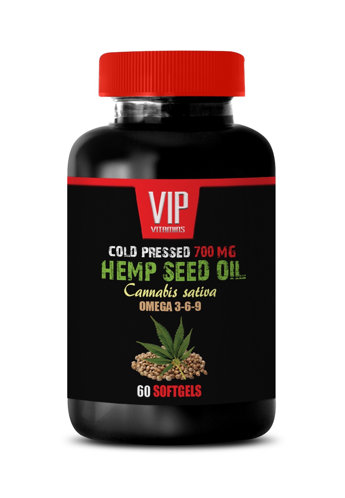 Aceite de cáñamo alivio del dolor - ACEITE DE SEMILLA DE CÁÑAMO PRENSADO EN FRÍO 700 MG 1B - pérdida de peso