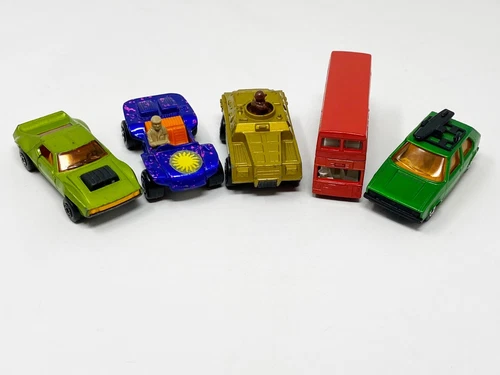 Vintage Matchbox Cars (1972-1973) | Lot of (5) Lot D