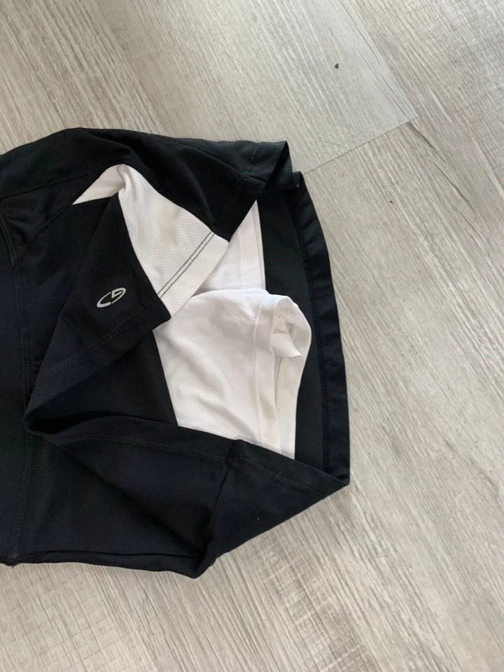 Champion Niñas Talla Pequeña Falda Pantalones Cortos Skort Negro Pull On Debajo Pantalones Cortos y2K Vint Foto 4 de 4