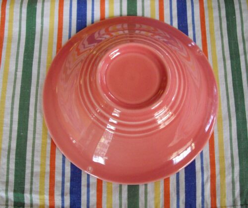 Vintage Homer Laughlin HARLEQUIN ROSE 6 1/4" Cuenco Fiesta ~ - Imagen 4 de 10