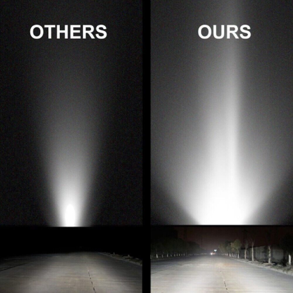 7inch LED Headlight Slim Light Bar Fit For 2004-up Club Car Precedent Golf Cart