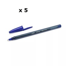 Image of BIC CRISTAL EXACT Ultra-Fine Ballpoint Pen 0.7mm Black,Red or Blue (5 x pens)