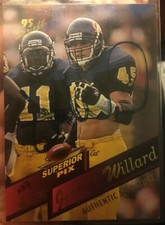 Jerrott Willard California Football Signature Rookies autograph card 1995 Auto #