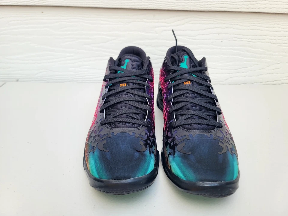 NEW NIKE Air Jordan Zion 3 "Sanctuary" Black-Clear Emerald-Cone HF3273-001 SZ 15 - Image 3 of 4