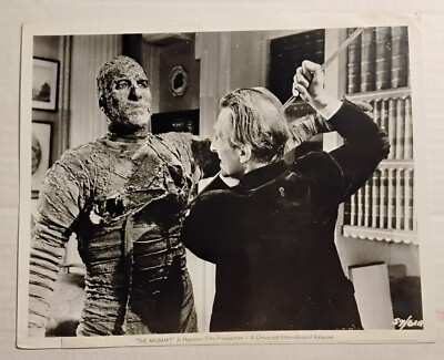 Hammer The Mummy Peter Cushing Christopher Lee Vintage 1959 8x10 Photo ...