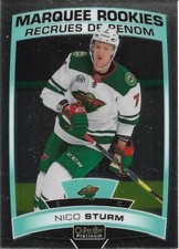 Nico Sturm #163 - 2019-20 O-Pee-Chee Platinum - Marquee Rookies