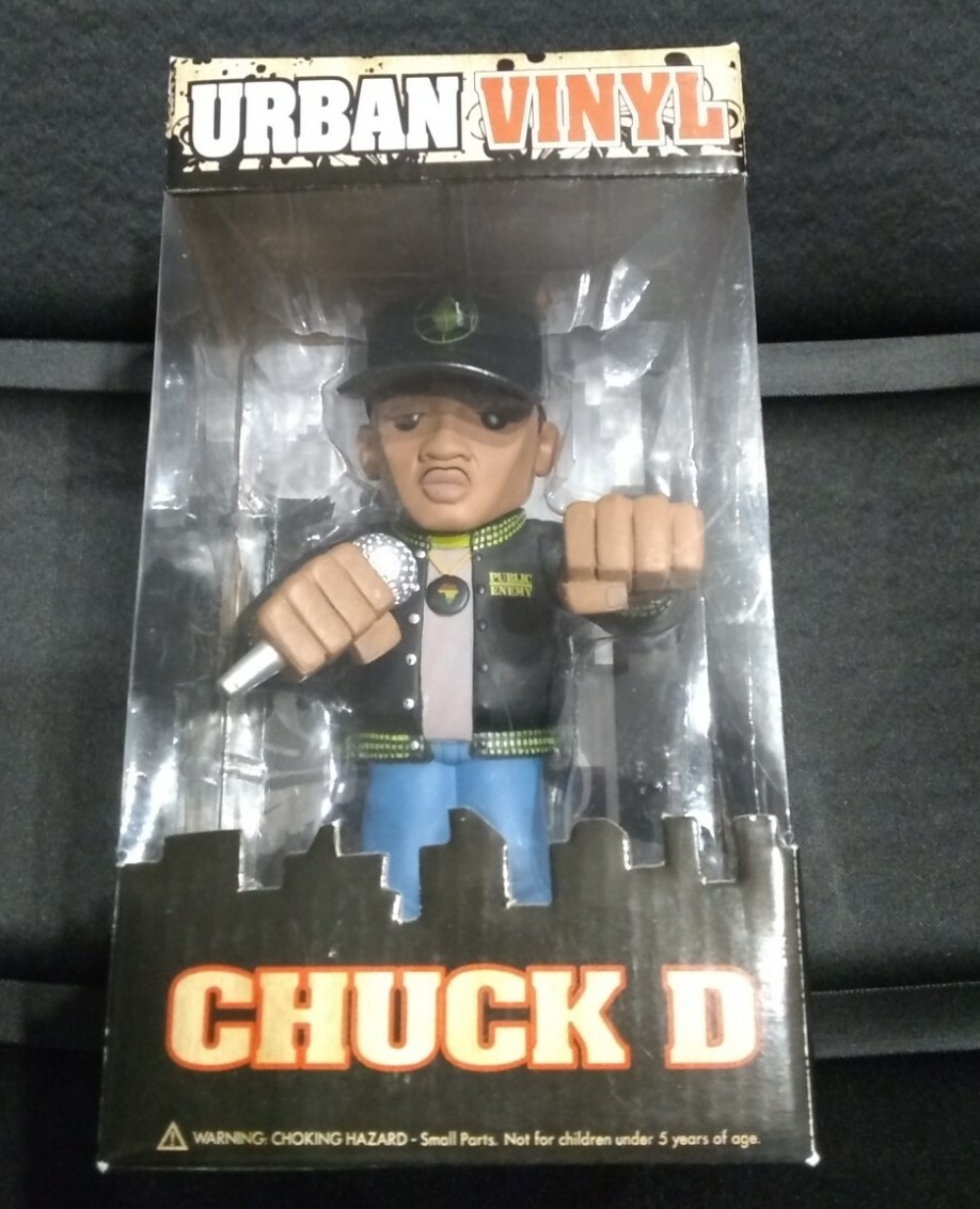 Figura De Vinilo Funko Urban Chuck D. Enemigo Público, Rapero, Estrella Del Rap. 830395024226