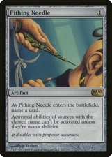 Pithing Needle Magic 2010 / M10 NM Artifact Rare MAGIC GATHERING CARD ABUGames