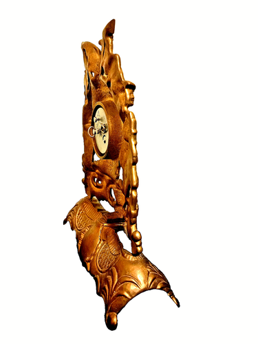 Alte Tischuhr Messing - SLAVA 11 Jewels - Made RUSSLAND 3500 gramm (3,5 kilo)TOP - Bild 4 von 4