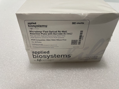 Applied Biosystems 4346906 MicroAmp Fast Optical 0.1ML 96  Well Reaction Plates