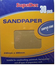 Various Grade Sandpaper Fine Medium Coarse Assorted Single or Pack Various Grit