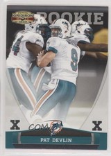 2011 Panini Gridiron Gear Rookie Silver X's 96/250 Pat Devlin #221 0q3