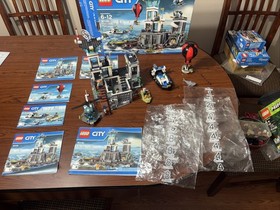 LEGO City Set 60130 Prison Island Complete With Box And Books