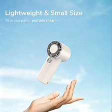 Mini USB Fan Personal Portable   3 Speed Rechargeable w/ Hanging Wrist Strap