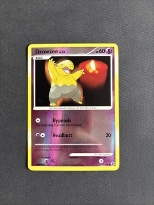 Pokémon TCG Drowzee D&P Great Encounters 65/106 Reverse Holo Common - NM/LP