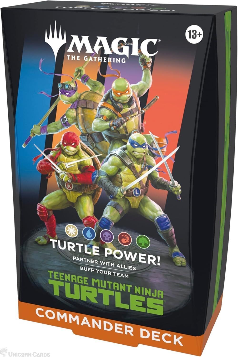 MTG - Magic: the Gathering: Teenage Mutant Ninja Turtles Commander Deck - Turtle