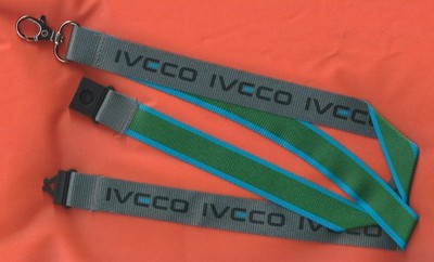 1 x IVECO Schlüsselband farbig Original aus meiner Sammlung Lagerfach  Nr. 517