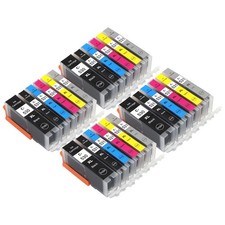 24 Compatible PGI-530 CLI-531 Ink Cartridges for Canon PIXMA TS8750 TS8751 (Set)