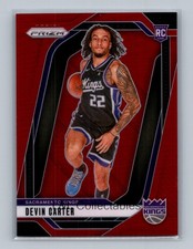 2024-25 Panini Prizm #231 Devin Carter Prizms Red #/299