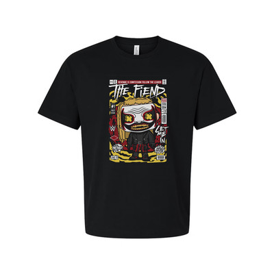 WWE The Fiend Graphic Tee Unisex Shirt Featuring Bold Colorful Comic Style Artwo