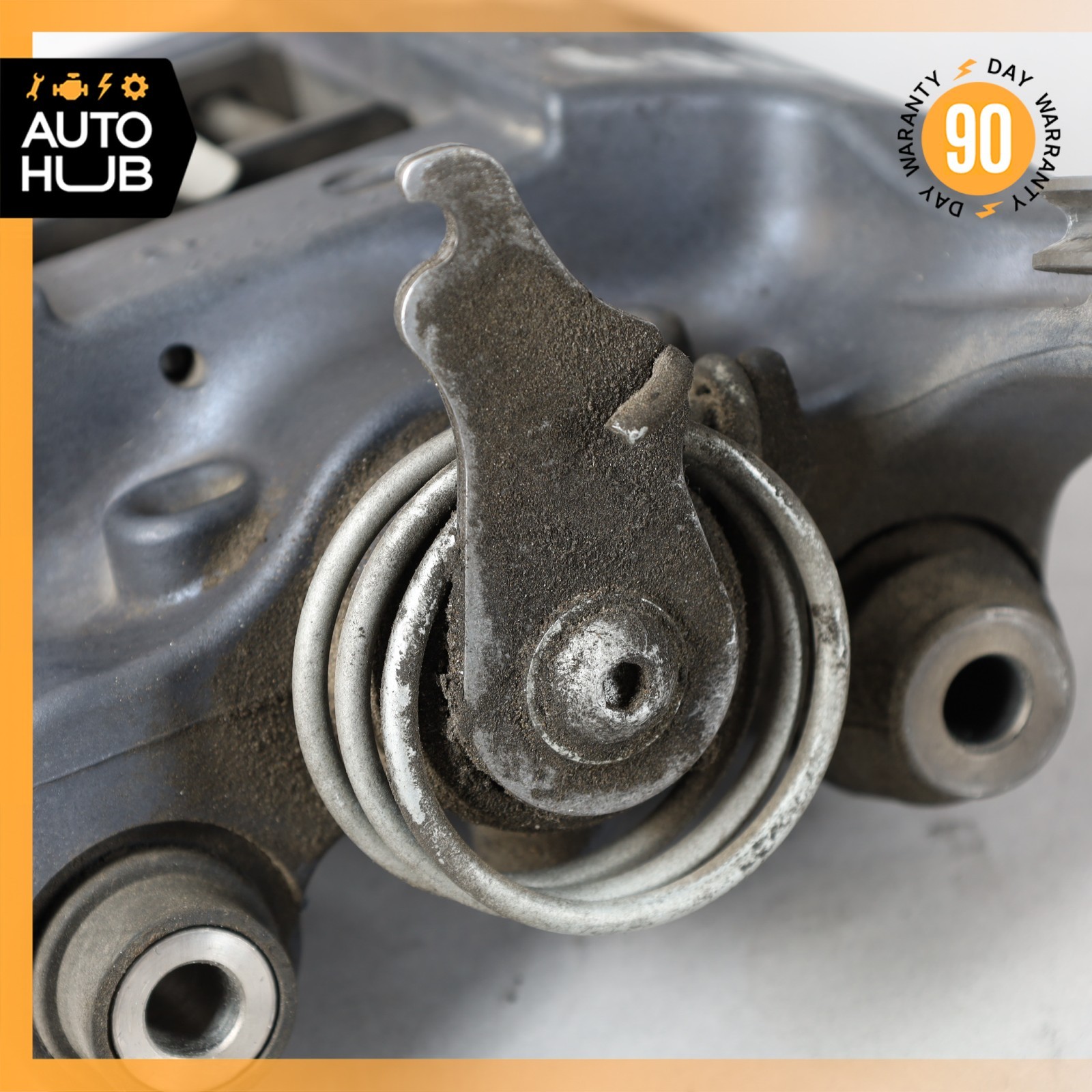 08-18 Aston Martin DB9 DBS Right Side Parking Brake Caliper AD232C464BB OEM 22k