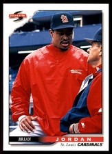 Brian Jordan 1996 Score #22 Cardinals MLB READ FREE SHIPPING AutographDen