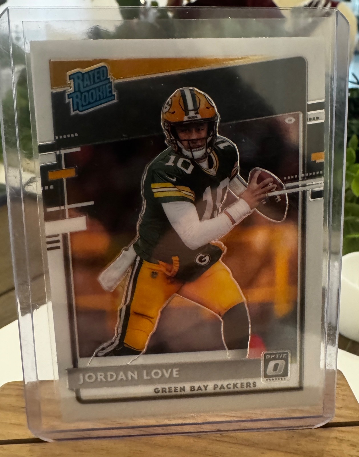 2020 Donruss Optic JORDAN LOVE Base Rated Rookie RC PACKERS #154