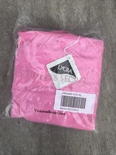 Vintage Victorias Secret Tank Top Sleep Cami Bright Pink Cotton Lycra NWT XL