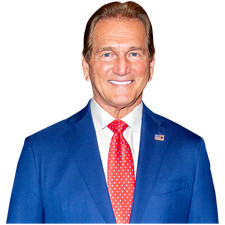 Joe Theismann (Blue Suit) Half Body Buddy Cutout