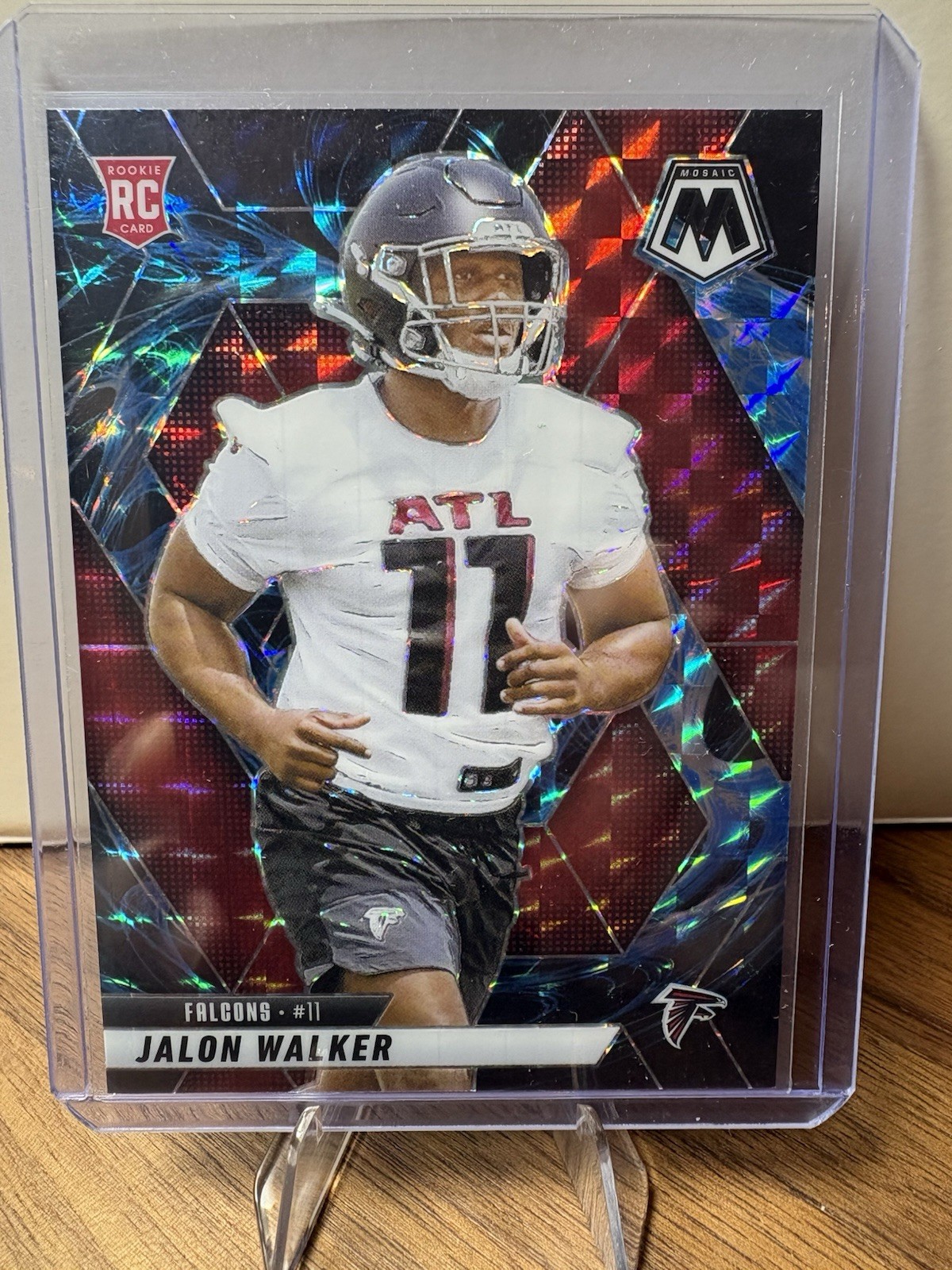 2025 Panini Mosaic - Jalon Walker #377 Genesis - Case Hit SSP (RC)
