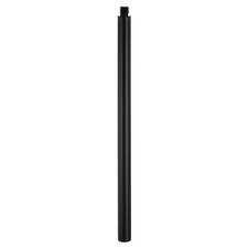 6" Metal Extension Rod, 1Pcs 1/4"-20 Female  Male Thread Tripod Tube Black