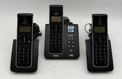 Philips SE255 Trio Telefon - mit 3 Mobilteilen und Basisstation - HD Sound