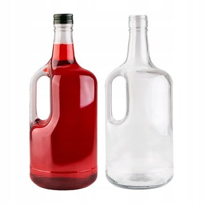 GOLIAT-FLASCHE 1,75L FÜR LIKÖRE, WEIN, MOONSHINE, SÄFTE, WASSER, LIMONADE