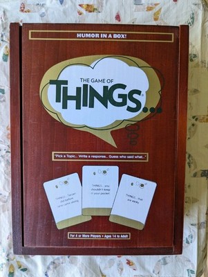 Patch Products The Game of Things Party Game, Humor Theme, Complete, 4+ Players