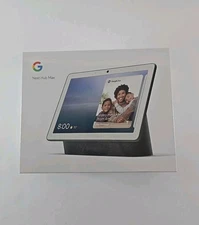 Google Nest Hub Max Smart Display - Charcoal (GA00639-US) New & Sealed